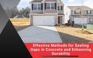 Effective Methods for Sealing Gaps in Concrete and Enhancing Durability