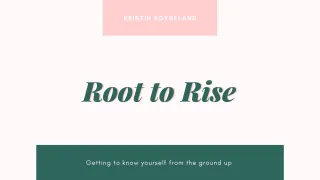 Get Out of Your Head and into Your Body