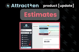 Product Update: Estimates