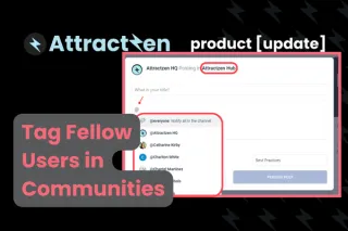 Product Update: Tag Fellow Users in Communities