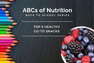 Top 5 Healthy Go-To Snacks