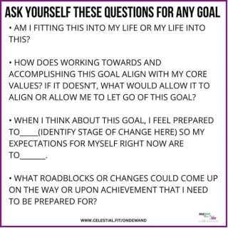Goal Setting for Competitors