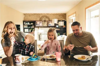In-home Lifestyle Video and Photography | Elling Family Breakfast