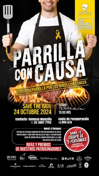 ¡El Curso de Parrilla con Causa 2024 ya está aquí con The Grilling Bastards!