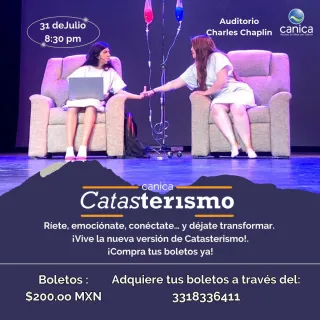 ¡Nueva Fecha! Catasterismo se presenta el 31 de julio en el Auditorio Charles Chaplin