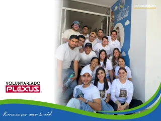 Gracias, Plexus: ¡sus manos pintan esperanza en CANICA!