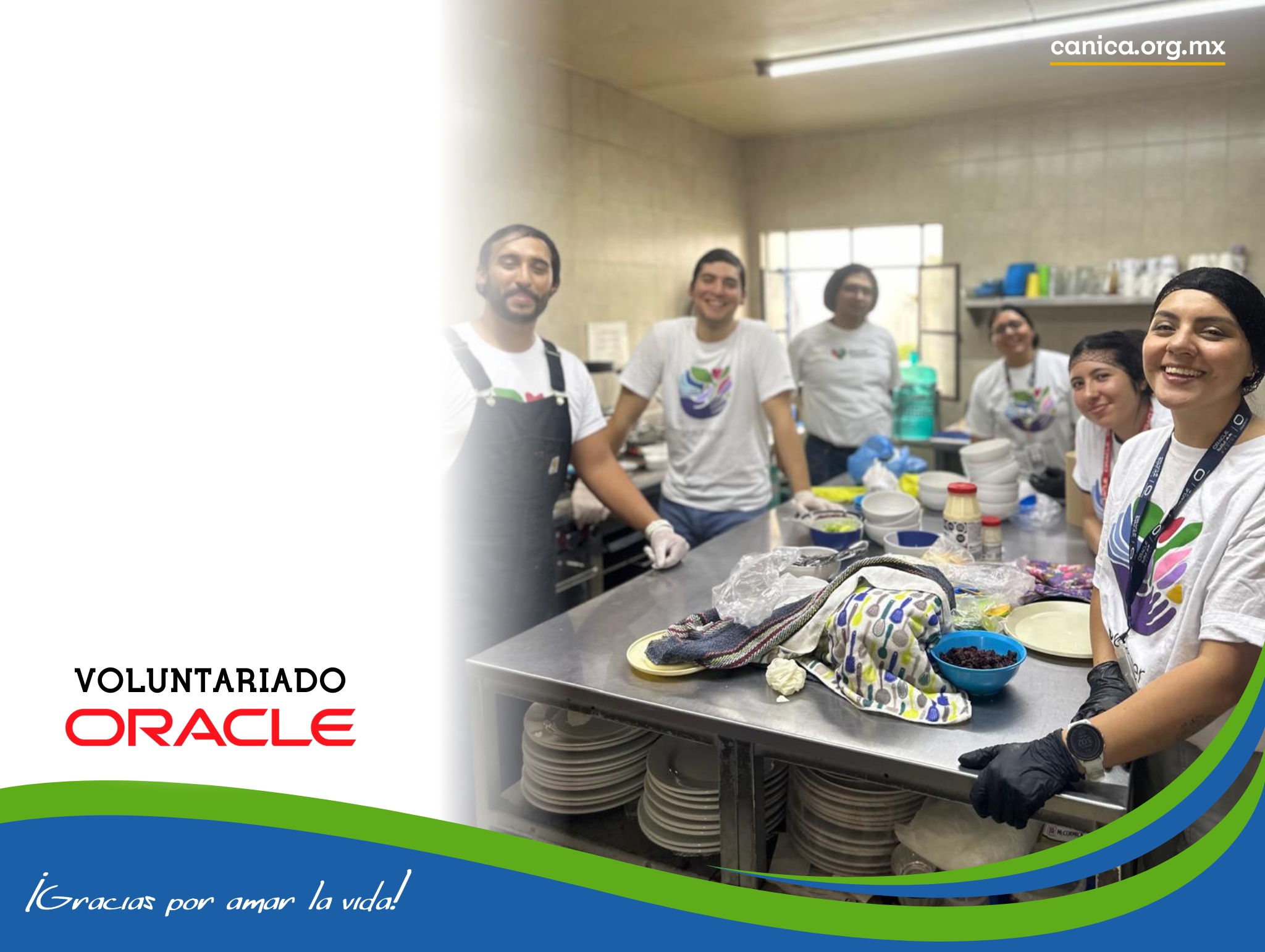 Oracle México se une con corazón a CANICA