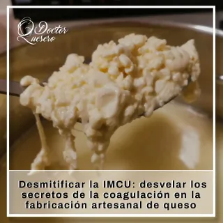 Desmitificar la IMCU: desvelar los secretos de la coagulación en la fabricación artesanal de queso