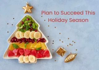 Plan to Succeed This Holiday Season