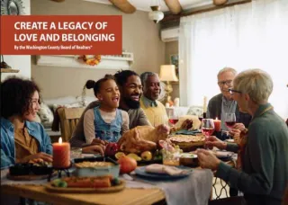 Create a Legacy of Love and Belonging
