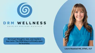 DRM Wellness Has a Blog Now… because clearly, the internet needs more of our opinions.
