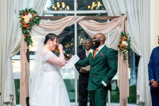 Carlo + Rebecca’s Heartfelt Wedding at Lake Mary Events Center