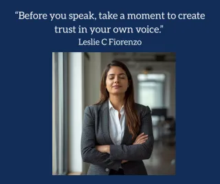 When Your Inner Critic Takes the Floor, Your Presentation Loses Power