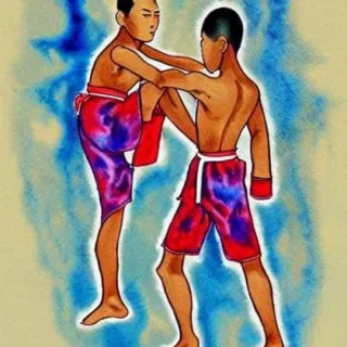 Thai sparring is known as play sparring or technical sparring.