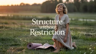 Structure Without Restriction — The Wellness Rhythm That Works for Real Women
