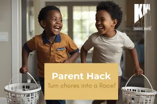 Turn Chores Into a Race: A Parent Hack That Actually Works