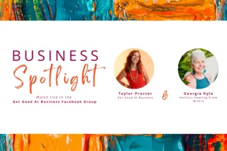 Georgia Ryle with Holistic Healing From Within - Business Spotlight