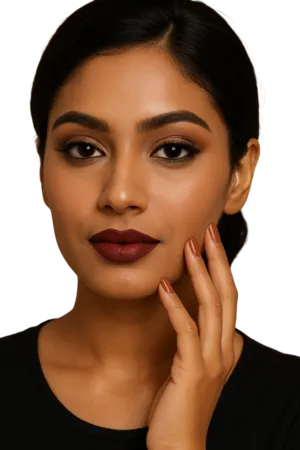 دليلك لاختيار المكياج والأظافر المثالية للبشرة السمراء