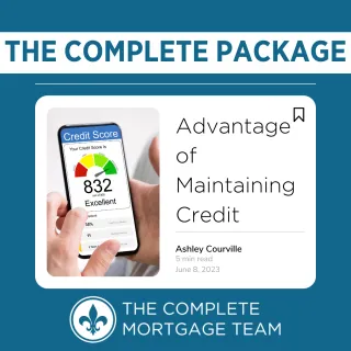 Advantages of Maintaining your Credit