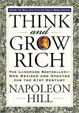 Think and Grow Rich - Napoleon Hill (JP Maroney summary)