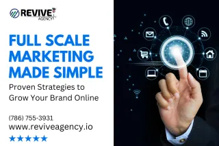 Full Scale Marketing Made Simple: Proven Strategies to Grow Your Brand Online
