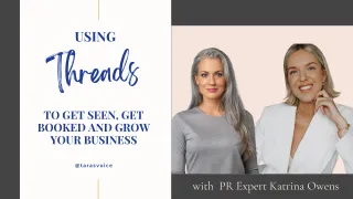 She Sold Out Events and Booked Speaking Gigs… from Threads?! Here’s How Katrina Did It.