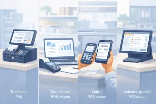 What Are the 4 Types of POS Systems and Which One Is Best? | Payment Bridge Processing