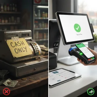 Cash vs. Card: Why "Cash Only" is the Most Expensive Way to Run a Business