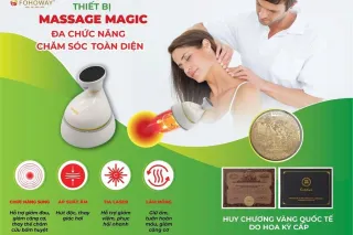 Máy Massage Magic: Dưỡng cây chăm rễ, dưỡng sinh chăm chân – Chân khỏe, sống thọ!