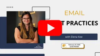 Email best practices Part Two with Elena Kee