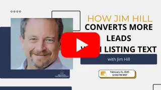 How Jim Hill Converts More Leads with Listing Leads