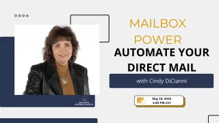 MailBox Power automate your direct mail with Cindy DiCianni