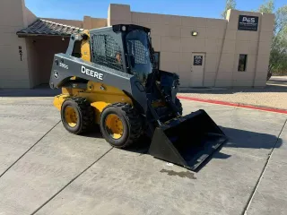 2019 John Deere 330G Skid Steer Enclosed Cab 2 Speed