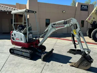 2019 TAKEUCHI TB216 Mini Excavator