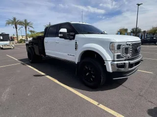 2022 Ford F450 Lariat Flatbed Norstar Bed