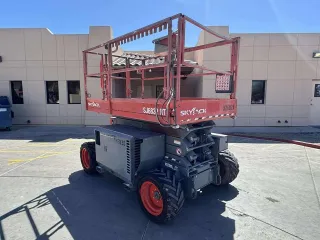 2018 SkyJack SJ6832 Rough Terrain Scissor Lift