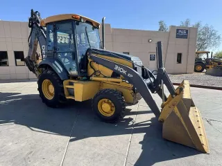 2014 John Deere 310K Backhoe Enclosed Cab 4WD