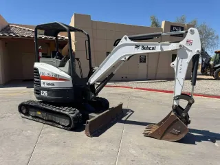 2018 Bobcat E26 Mini Excavator Low Hours