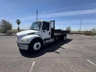 2005 Freightliner M2 Business Class Flatbed with Dump