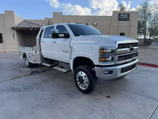 2023 Chevrolet Silverado 4500 HD Duramax Diesel 4x4 Flatbed