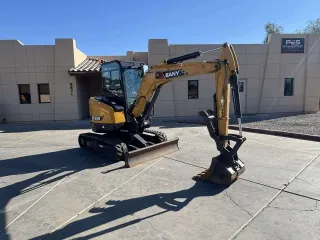 2022 SANY SY35U Mini Excavator Enclosed Cab