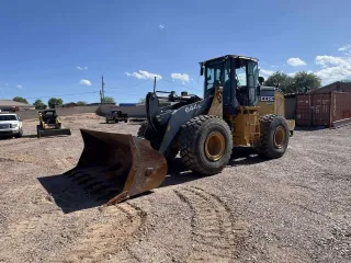 2015 John Deere 644K Front Loader with Forks