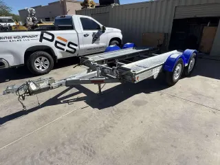 2019 Demco Car Hauler Trailer Aluminum 7K