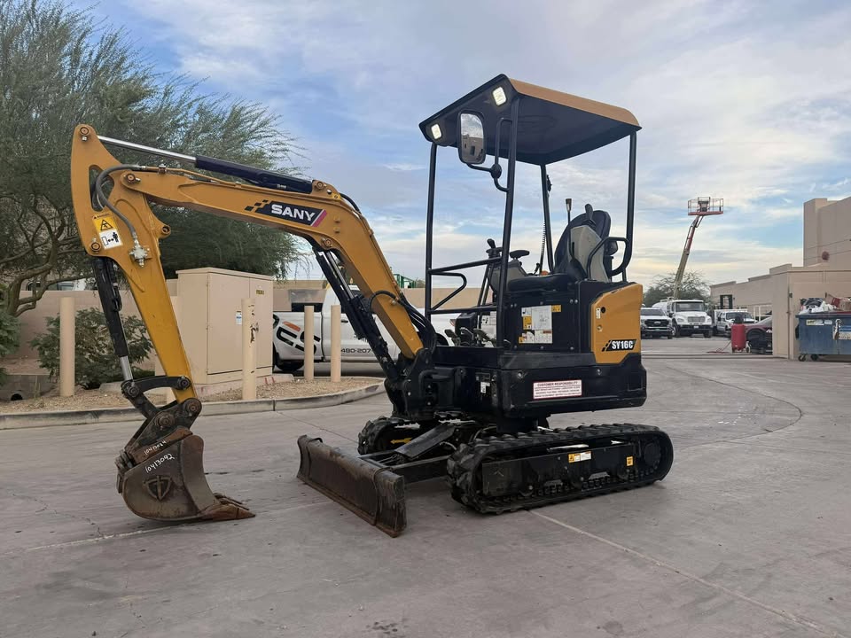 2023 SANY SY16C Mini Excavator Low Hour