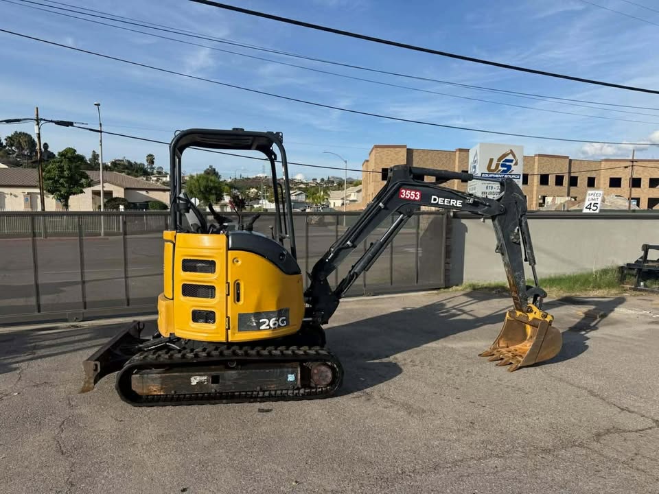 2017 John Deere 26G Mini Excavator