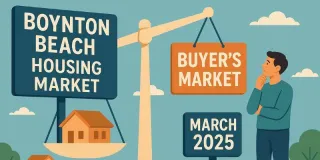 Boynton Beach Housing Market Sees Major Shift — March 2025 Is a Buyer’s Market
