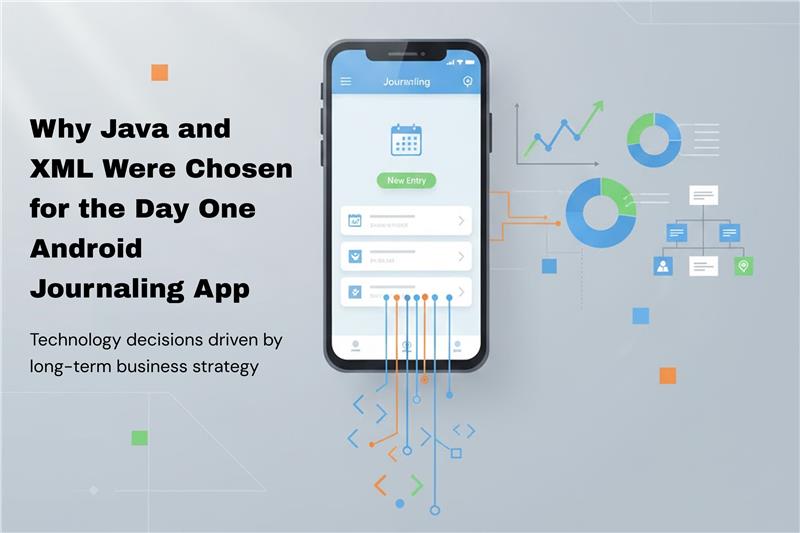 Why Java and XML Were Chosen for the Day One Android Journaling App