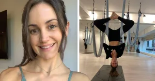 'I tried aerial yoga, and it felt better than both reformer Pilates and classic yoga'