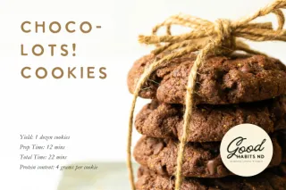 RECIPE: Choco-LOTS Cookies