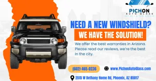 NeNeed a Windshield Replacement in Phoenix, AZ? Pichón Auto Glass Has You Coveredw Blog Post